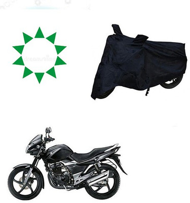 HYBRIDS COLLECTION Waterproof Two Wheeler Cover for Suzuki(GS, Black)