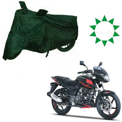 RPSENTTERPR Waterproof Two Wheeler Cover for Bajaj(Pulsar 180 DTS-i, Green)