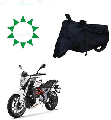 Atulit enterprises Waterproof Two Wheeler Cover for DSK Benelli(TNT 25, Black)