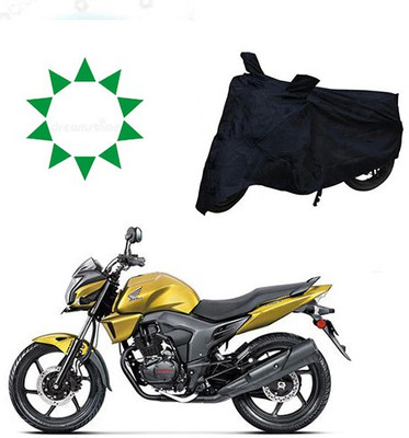 HYBRIDS COLLECTION Waterproof Two Wheeler Cover for Honda(CB Trigger, Black)