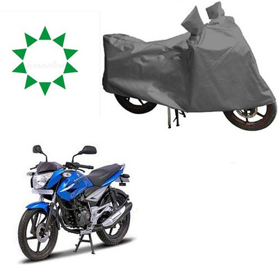 HYBRIDS COLLECTION Waterproof Two Wheeler Cover for Bajaj(XCD 125cc, Grey)