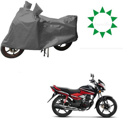 THE REAL ARV Waterproof Two Wheeler Cover for Honda(CB, Grey)