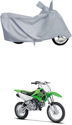 Utkarsh Two Wheeler Cover for Kawasaki(Silver)