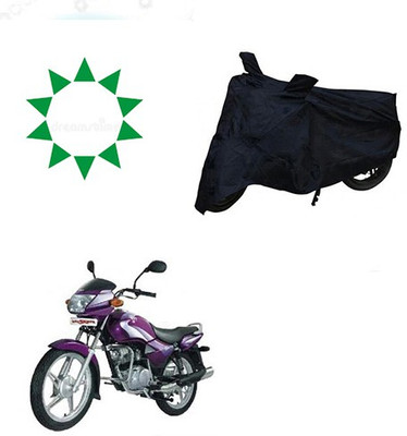 HYBRIDS COLLECTION Waterproof Two Wheeler Cover for TVS(Max, Black)
