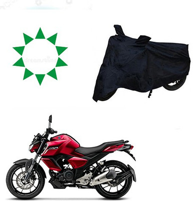 MMSSTAR Waterproof Two Wheeler Cover for Yamaha(FZ-S, Black)
