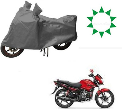 THE REAL ARV Waterproof Two Wheeler Cover for Hero(Glamour FI, Grey)