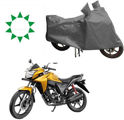 RPSENTTERPR Waterproof Two Wheeler Cover for Honda(CB Twister, Grey)