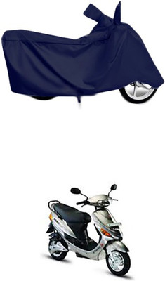 Wild Panther Two Wheeler Cover for Hero(E Sprint, Blue)