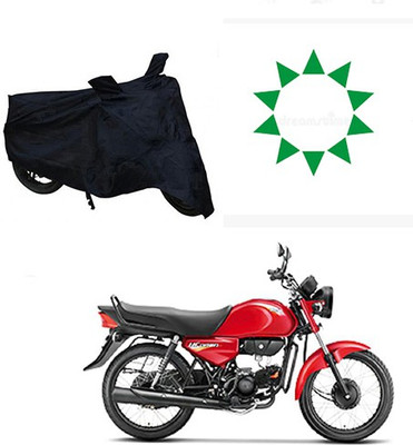HYBRIDS COLLECTION Waterproof Two Wheeler Cover for Hero(CD Dawn, Black)