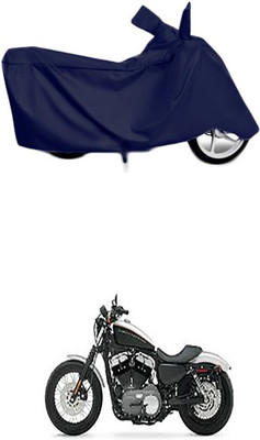 Utkarsh Two Wheeler Cover for Harley Davidson(Blue)