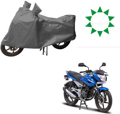 THE REAL ARV Waterproof Two Wheeler Cover for Bajaj(XCD 125cc, Grey)