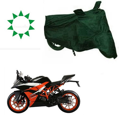 RPSENTTERPR Waterproof Two Wheeler Cover for KTM(RC 200, Green)