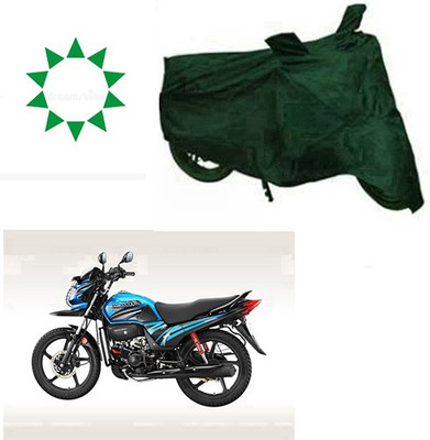 RPSENTTERPR Waterproof Two Wheeler Cover for Honda(Passion Pro TR, Green)