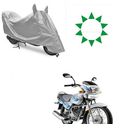 Atulit enterprises Waterproof Two Wheeler Cover for TVS(Victor GLX, Silver)