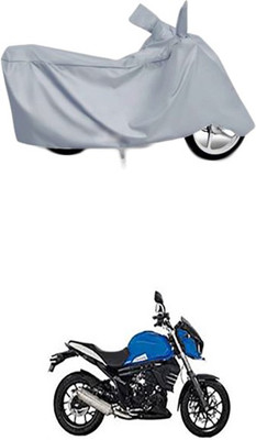 Utkarsh Two Wheeler Cover for Mahindra(Silver)