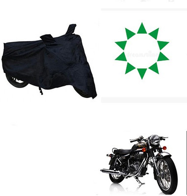 Atulit enterprises Waterproof Two Wheeler Cover for Royal Enfield(Electra Delux, Black)
