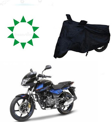 RPSENTTERPR Waterproof Two Wheeler Cover for Bajaj(Pulsar 150 DTS-i, Black)