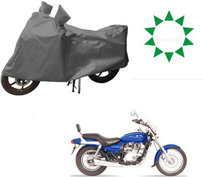 HYBRIDS COLLECTION Waterproof Two Wheeler Cover for Bajaj(Avenger, Grey)