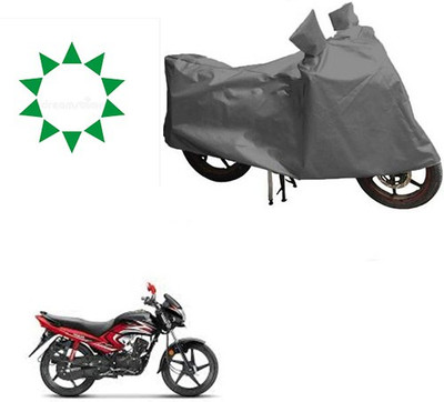 HYBRIDS COLLECTION Waterproof Two Wheeler Cover for Honda(Dream Yuga, Grey)