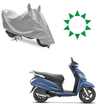RPSENTTERPR Waterproof Two Wheeler Cover for Honda(Activa 125, Silver)