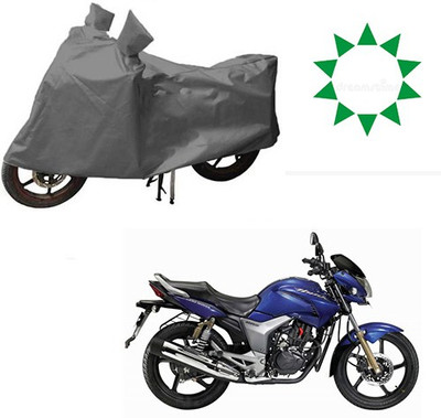 THE REAL ARV Two Wheeler Cover for Hero(CBZ TYPE 1, Grey)