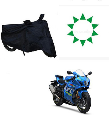 HYBRIDS COLLECTION Waterproof Two Wheeler Cover for Suzuki(GSX, Black)