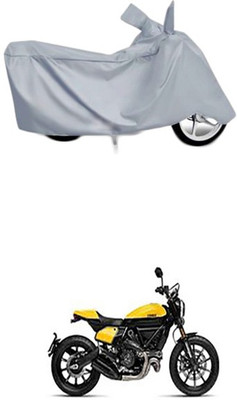 Utkarsh Two Wheeler Cover for Ducati(Silver)