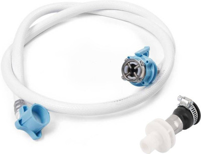 Siana 3 Meter Fully Automatic Inlet Hose With Faucet Water Tap Adaptor for Front & Top Loading Fully Automatic Water Inlet Pipe Washing Machines Hose Pipe(3 m)