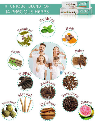 Vringra Toothpaste - Herbal Toothpaste - Kids Toothpaste - Toothpaste Stain Instant Whitening 100gm Toothpaste(100 g)