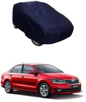 Billseye Car Cover For Skoda Rapid (Without Mirror Pockets)(Blue)