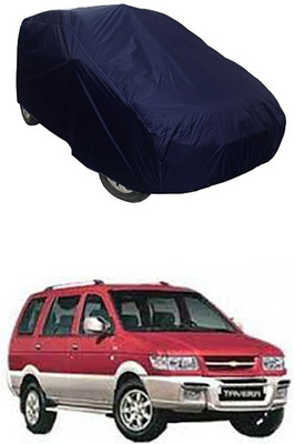 Billseye Car Cover For Chevrolet Tavera (Without Mirror Pockets)(Blue)