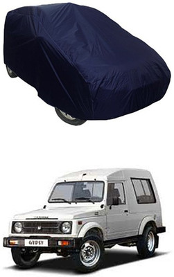 Billseye Car Cover For Maruti Suzuki Gypsy (Without Mirror Pockets)(Blue)