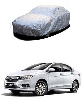 Billseye Car Cover For Honda City ZX (Without Mirror Pockets)(Silver)