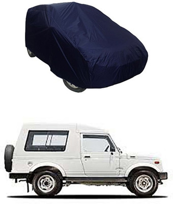 Billseye Car Cover For Maruti Suzuki Gypsy King (Without Mirror Pockets)(Blue)