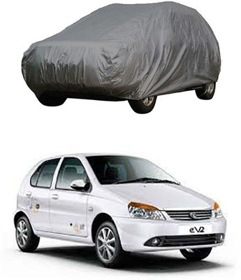Billseye Car Cover For Tata Indica eV2 (Without Mirror Pockets)(Grey)