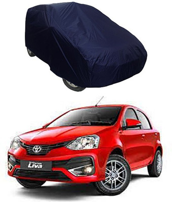 Billseye Car Cover For Toyota Etios Liva (Without Mirror Pockets)(Blue)