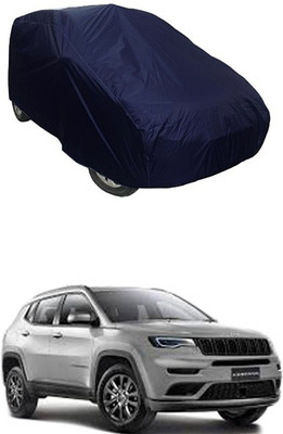 Billseye Car Cover For Jeep Compass Facelift (Without Mirror Pockets)(Blue)