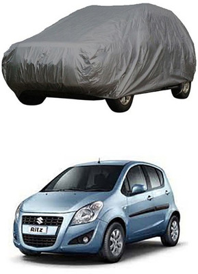 Billseye Car Cover For Maruti Suzuki Ritz (Without Mirror Pockets)(Grey)