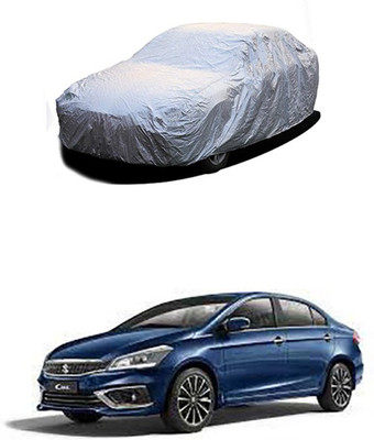 Toy Ville Car Cover For Maruti Suzuki Ciaz (Without Mirror Pockets)(Silver)