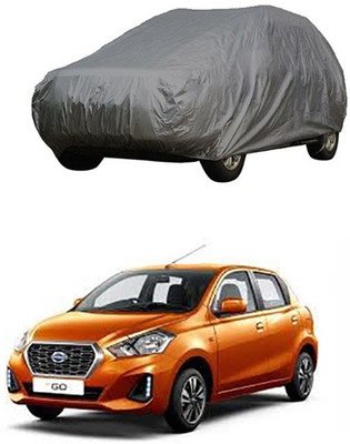 Billseye Car Cover For Datsun Go (Without Mirror Pockets)(Grey)