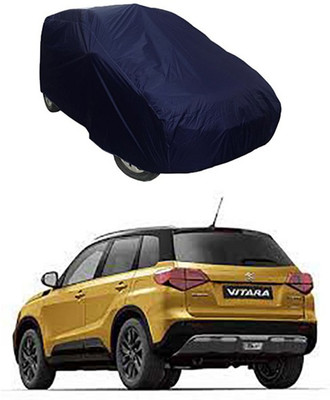 Toy Ville Car Cover For Maruti Suzuki Vitara (Without Mirror Pockets)(Blue)