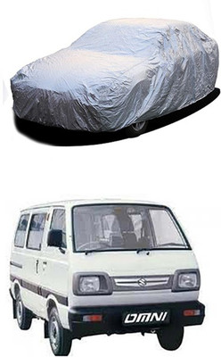 Billseye Car Cover For Maruti Suzuki Omni (Without Mirror Pockets)(Silver)
