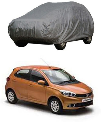 Billseye Car Cover For Tata Tiago (Without Mirror Pockets)(Grey)