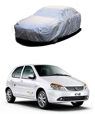 Billseye Car Cover For Tata Indica eV2 (Without Mirror Pockets)(Silver)