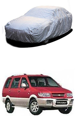 Billseye Car Cover For Chevrolet Tavera (Without Mirror Pockets)(Silver)