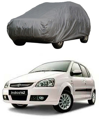 Billseye Car Cover For Tata Indica V2 (Without Mirror Pockets)(Grey)