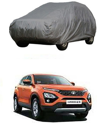 Toy Ville Car Cover For Tata Harrier (Without Mirror Pockets)(Grey)