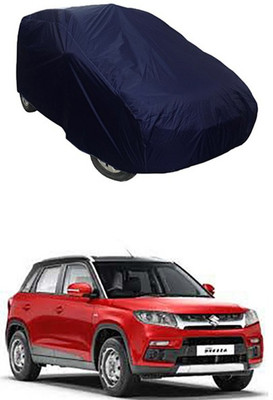 Billseye Car Cover For Maruti Suzuki Vitara Brezza (Without Mirror Pockets)(Blue)