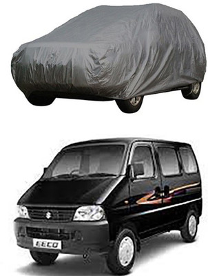 Billseye Car Cover For Maruti Suzuki Eeco (Without Mirror Pockets)(Grey)