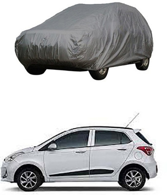 Billseye Car Cover For Hyundai Grand i10 (Without Mirror Pockets)(Grey)